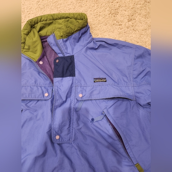 Vuntage patagonia alpine side zip windbreaker pullover - Picture 3 of 10